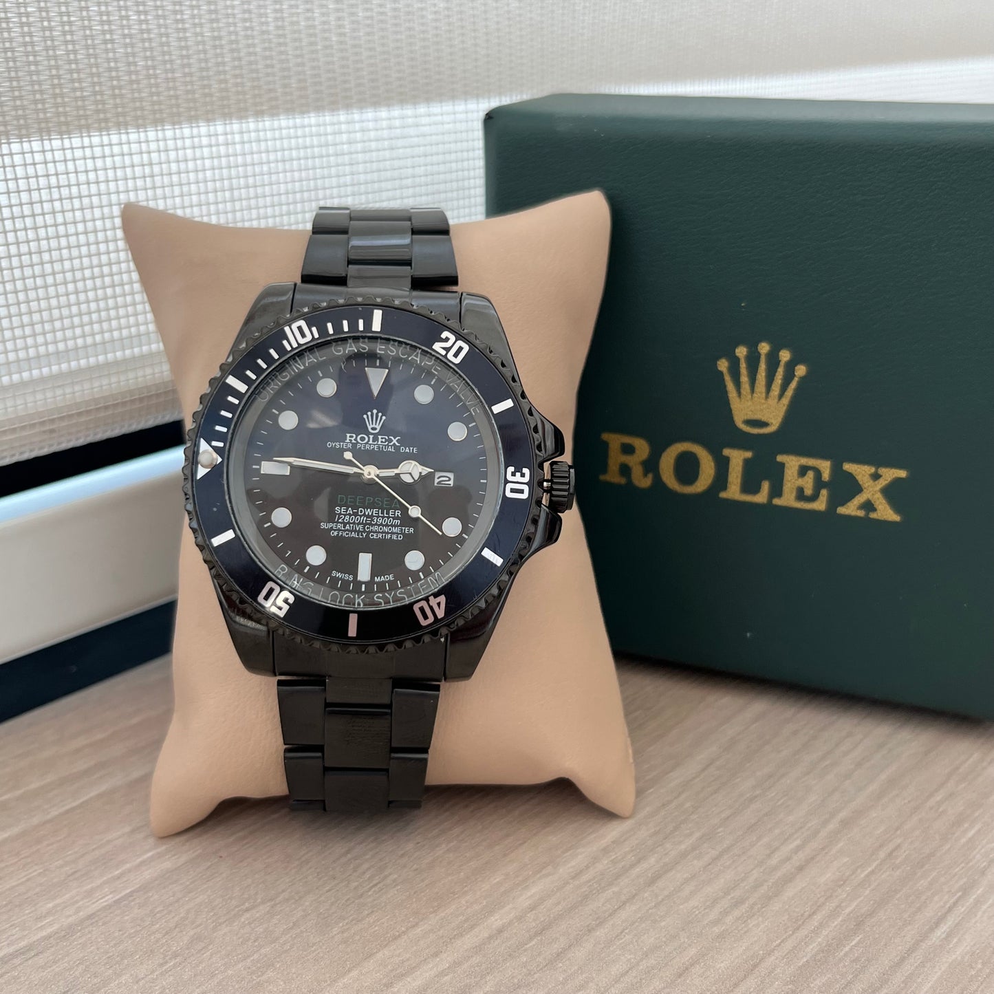 NUEVO RELOJ ROLEX PARA CABALLERO CON ESTUCHE DE LUJO