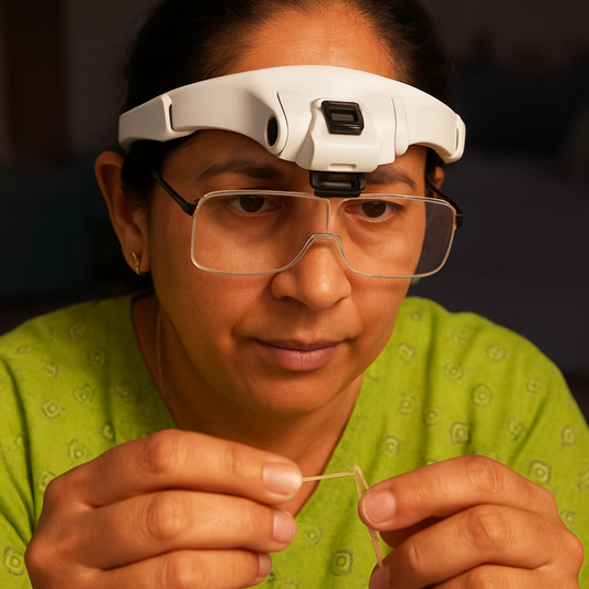 Nuevas Gafas Lupa Con Lentes Intercambiables